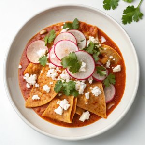 Should chilaquiles be crunchy or soft?