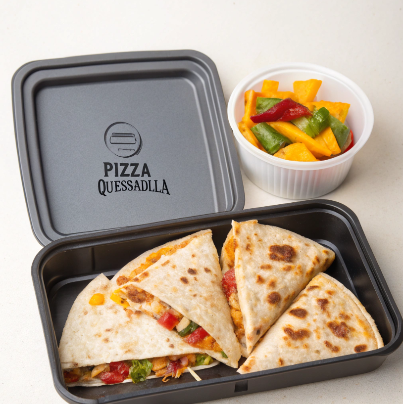 Lunchbox Pizza Quesadilla