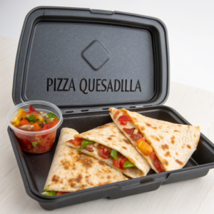 How to pack quesadillas in a lunch box?