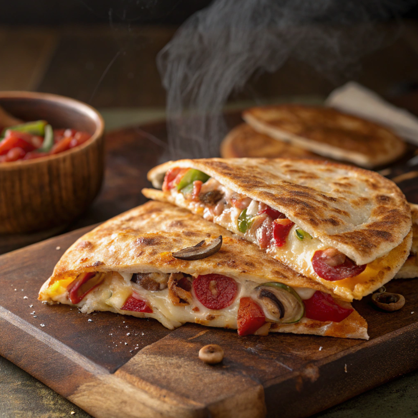 How do you keep quesadillas from getting soggy for lunch?