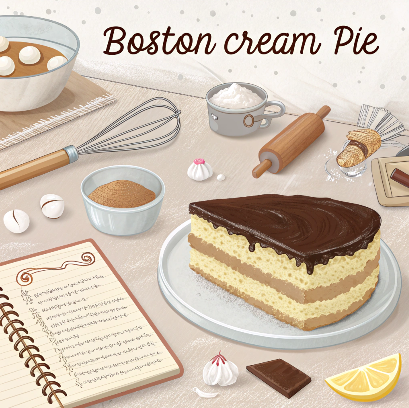 boston cream pie recipe