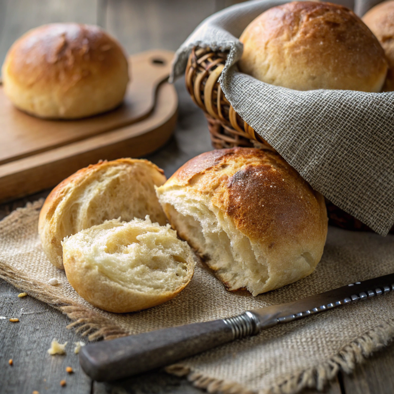 Bolillo and telera bread for traditional Mexican tortas.