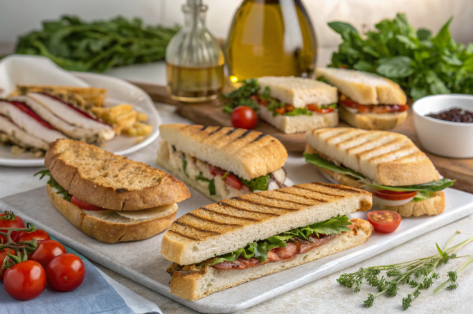 Different panini variations