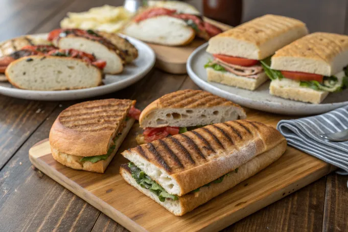 What kind of bread is best for paninis? Example varieties